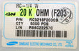 Bild des Artikels SAMSUNG-3800x-SMD-Widerstand-20kΩ-RC-1/4-W-20000-Ohm-Model-RC3216F203CS