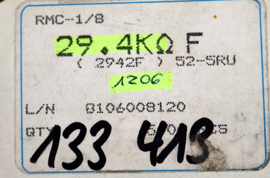 Bild des Artikels KAMAYA-ELECTRIC-3700x-SMD-Widerstand-29,4kΩ-RMC-1/8-2942F-29400-Ohm