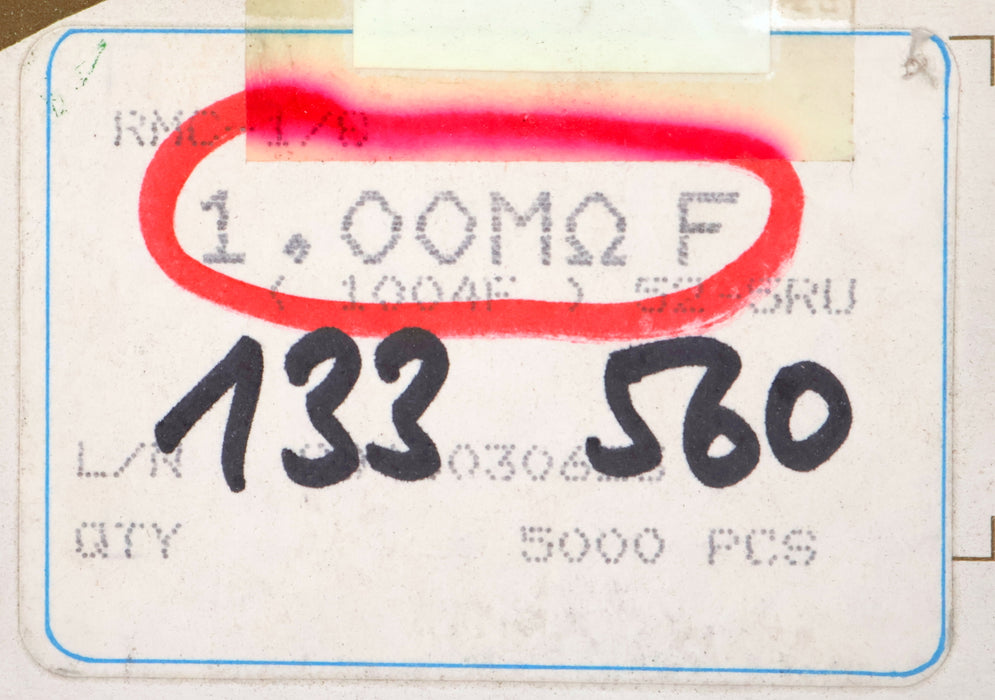 Bild des Artikels KAMAYA-ELECTRIC-2500x-SMD-Widerstand-1MΩ-RMC-1/8-1004F-1000000-Ohm-Model-52-5RU