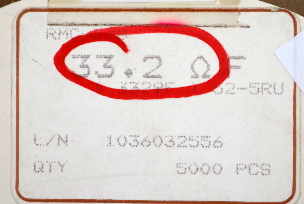 Bild des Artikels KAMAYA-ELECTRIC-4000x-SMD-Widerstand-33,2Ω-RMC-1/8-3329F-33,2-Ohm-Model-52-5RU