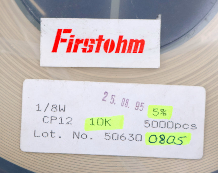 Bild des Artikels FIRSTOHM-4500x-SMD-Widerstand-10kΩ-CP12-1/8W-10000-Ohm-Lot.No.-50630