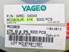 Bild des Artikels YAGEO-4800x-SMD-Widerstand-47kΩ-47000-Ohm-Model-RC0805JR-WRC04043