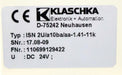Bild des Artikels KLASCHKA-Impulszahlmessrelais-ISN-2U/a10ba/aa-1.41-11k-24VDC-unbenutzt-in-OVP