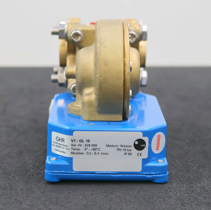 Bild des Artikels ELETTA-Durchflusswächter-Type:-V1-GL15-Model-101011015R-3,2-6,4l/min-16bar-IP65