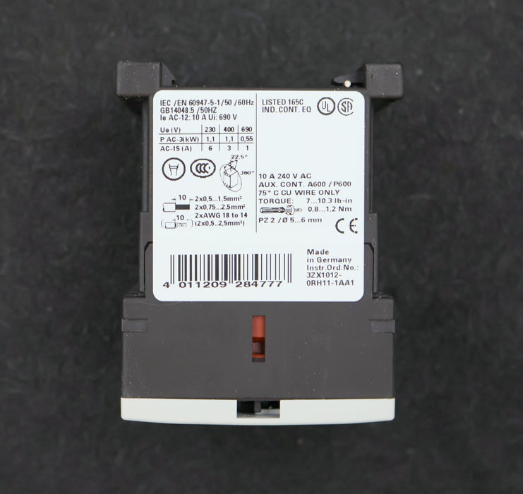 Bild des Artikels SIEMENS-2x-Hilfsschütz-3RH1140-1KB40-17…30VDC-unbenutzt-in-OVP