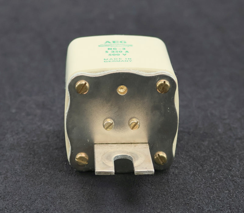 Bild des Artikels AEG-3x-Sicherungseinsatz-fuse-link-NG-3-S-350A-500V-Stichmaß-110mm-gebraucht