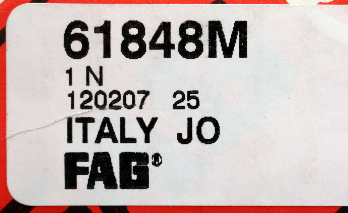 Bild des Artikels FAG-Rillenkugellager-61848M-AußenØ-300mm-InnenØ-240mm-Breite-28mm-unbenutzt-+OVP