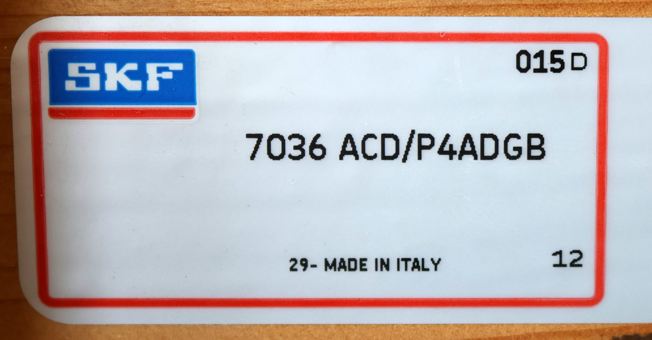 Bild des Artikels SKF-Schrägkugellager-7036-ACD/P4ADGB-AußenØ-280mm-InnenØ-180mm-Breite-92mm