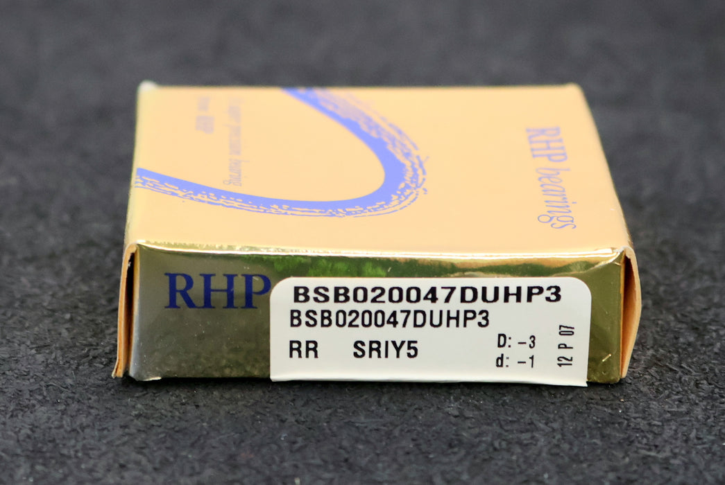 Bild des Artikels RHP-Kugellager-BSB020047DUHP3-AußenØ-47mm-InnenØ-20mm-Breite-15mm-unbenutzt-OVP