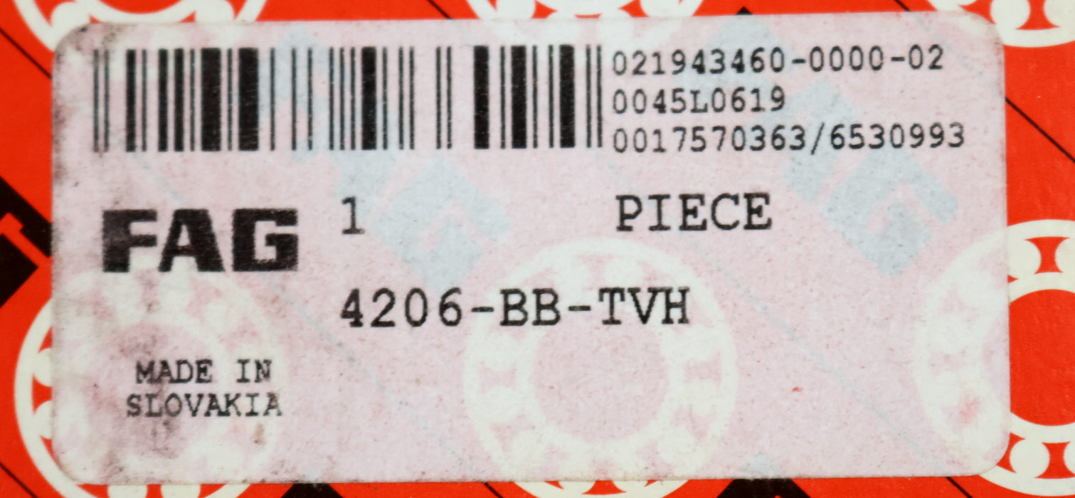 Bild des Artikels FAG-Pendelkugellager-4206-BB-TVH-AußenØ-62mm-InnenØ-30mm-Breite-20mm-unbenutzt