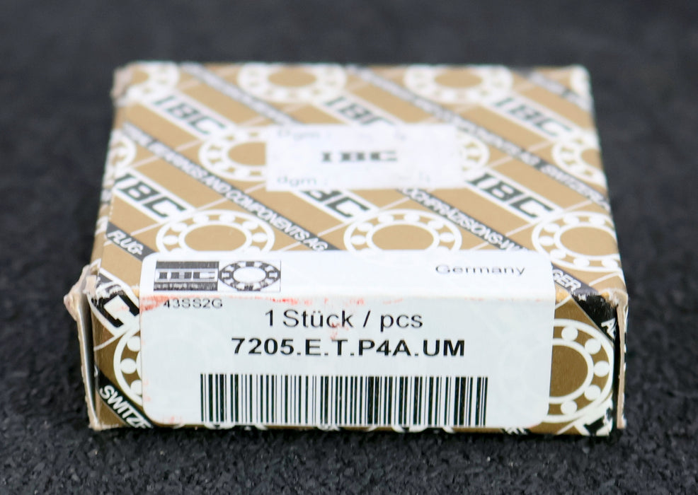 Bild des Artikels IBC-Kugellager-7205-E-T-P4A-UM-AußenØ-22mm-InnenØ-25mm-Breite-15mm-unbenutzt-OVP