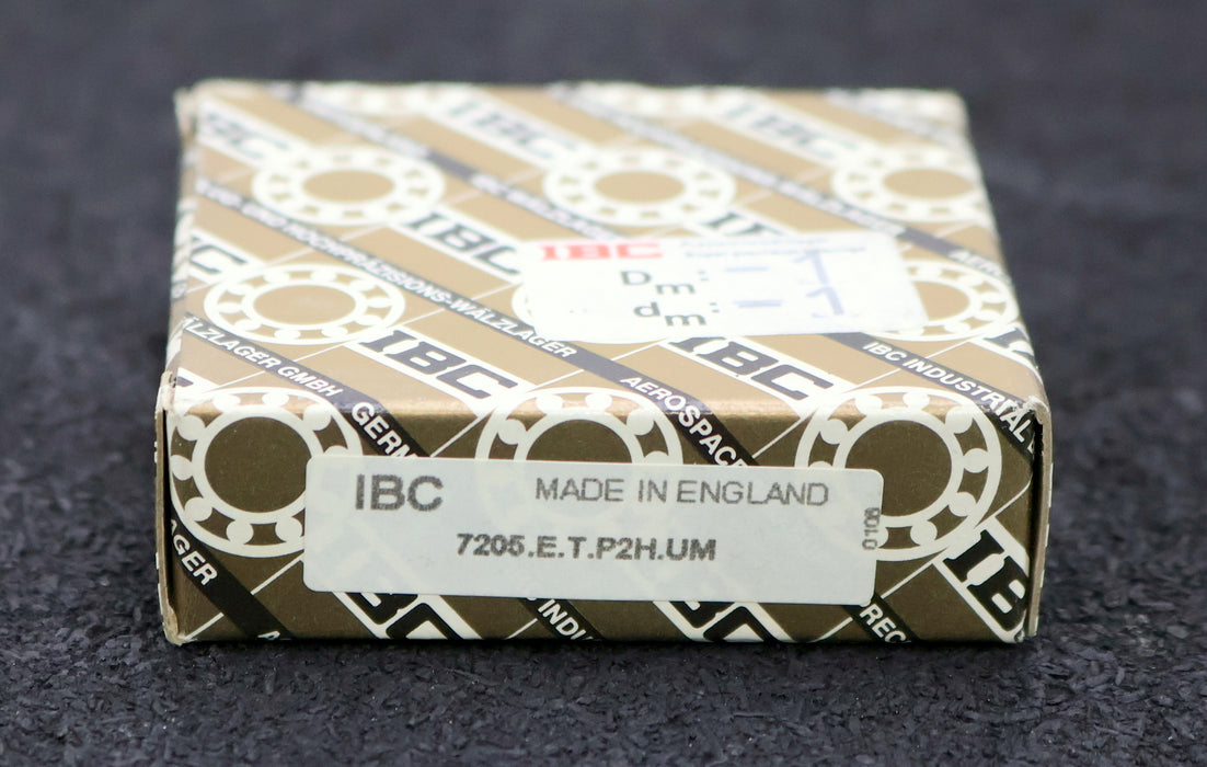 Bild des Artikels IBC-Kugellager-7205-E-T-P2H-UM-AußenØ-22mm-InnenØ-25mm-Breite-15mm-unbenutzt-OVP