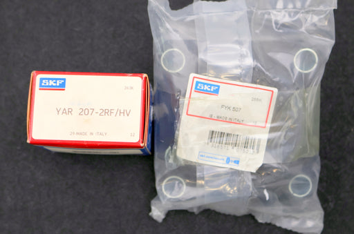 Bild des Artikels SKF-Y-Flanschlagereinheit-mit-Gehäuse-YAR-207-2RF/HV-FYK-507-Lager:-AußenØ-72mm