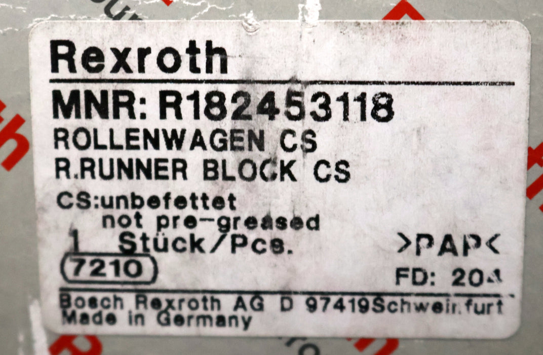 Bild des Artikels REXROTH-Rollenwagen-roller-runner-R182453118-unbenutzt-in-OVP