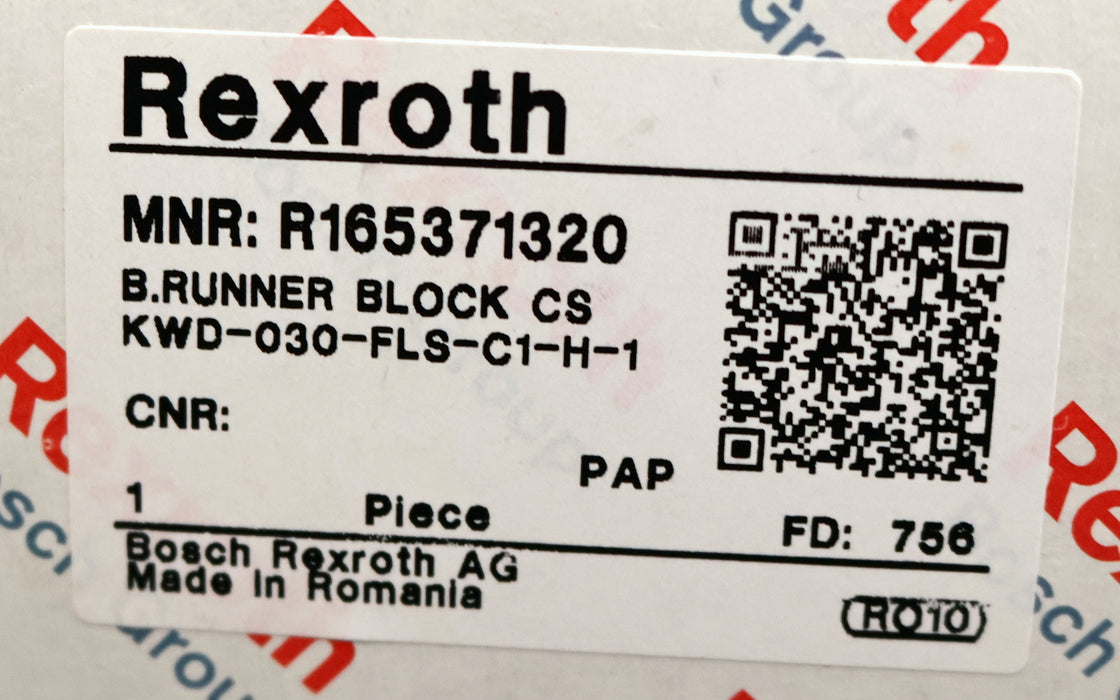 Bild des Artikels REXROTH-Kugelwagen-aus-Kohlenstoffstahl-KWD-030-FLS-C1-H-1-R165371320-unbenutzt