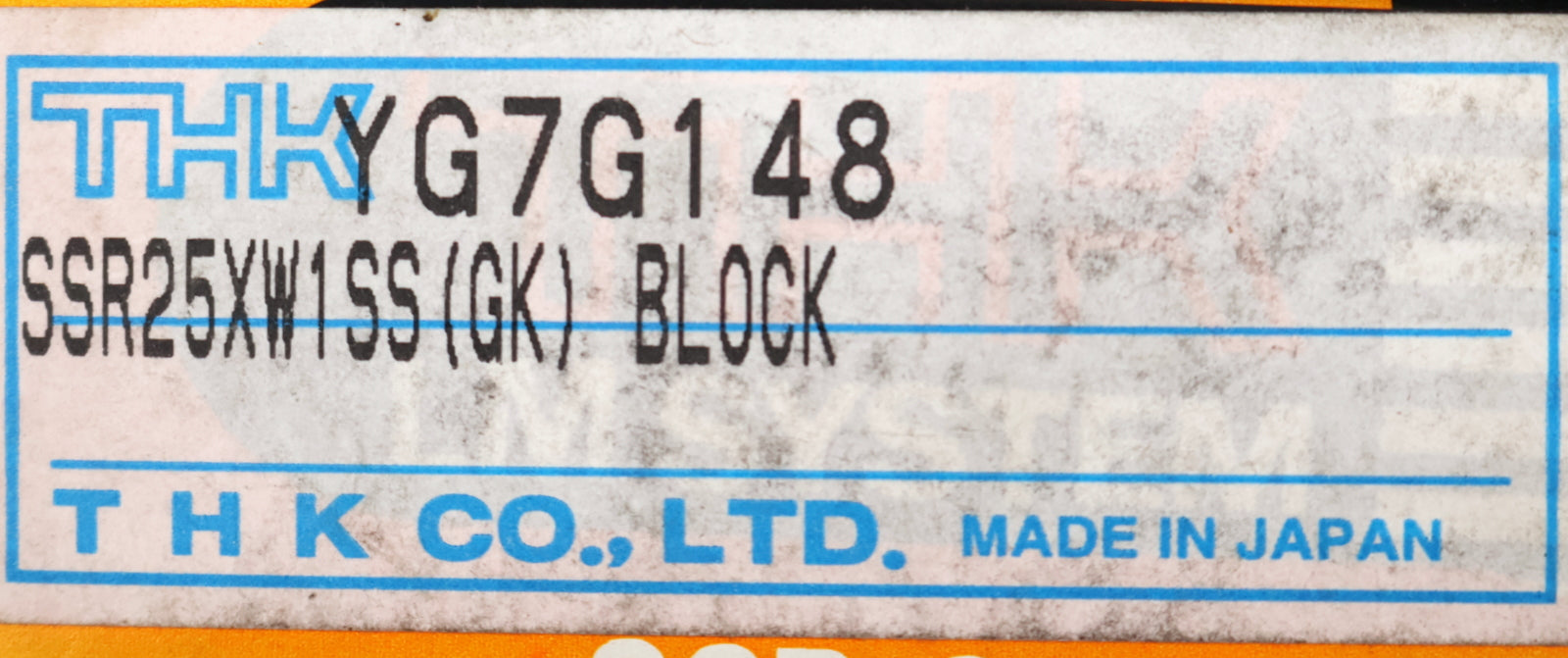 Bild des Artikels THK-LM-SYSTEM-Linearführungswagen-SSR-25W-gebraucht