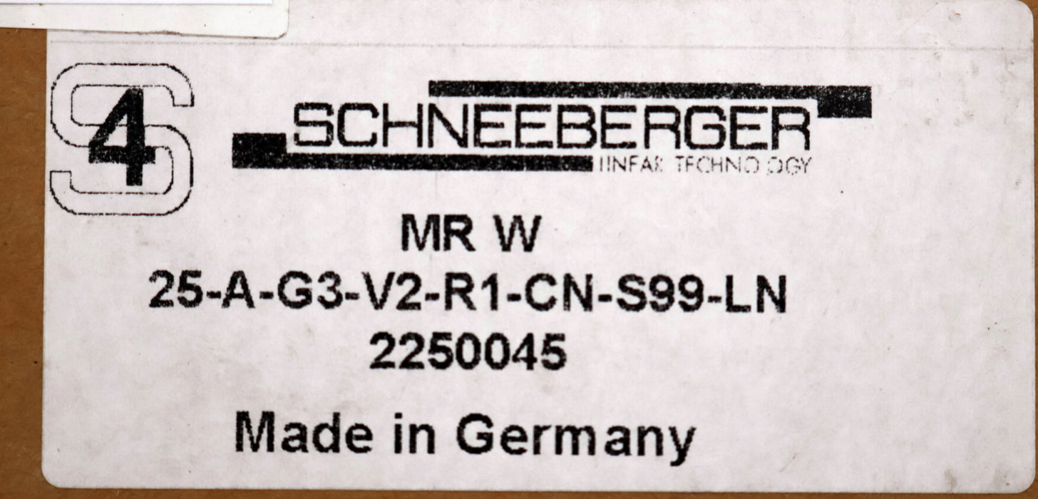 Bild des Artikels SCHNEEBERGER-Führungswagen-MR-W-25-A-G3-V2-R1-CN-S99-LN-unbenutzt-in-OVP