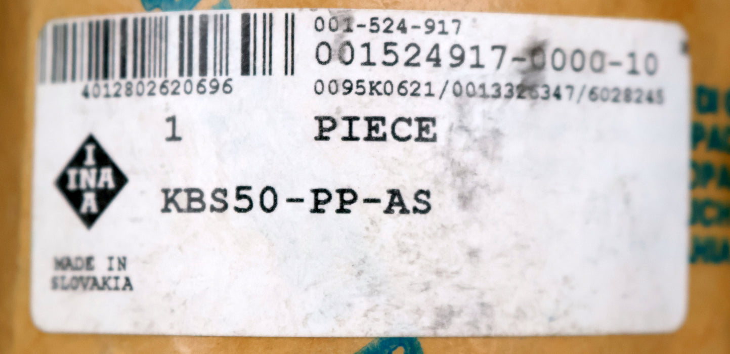 Bild des Artikels INA-Linear-Kugellager-KBS50-PP-AS-AußenØ-75mm-InnenØ-50mm-Länge-100mm-unbenutzt