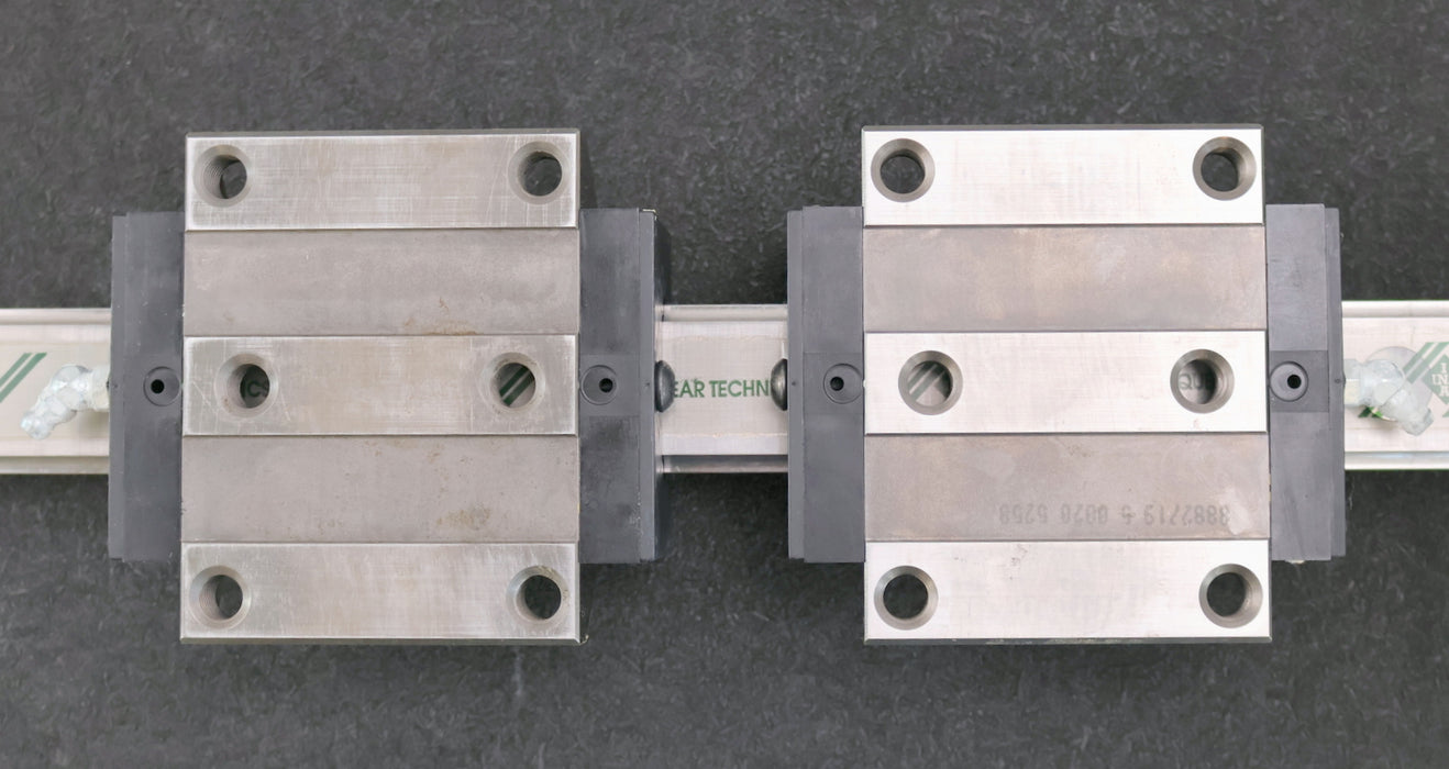 Bild des Artikels INA-Linearführung-mit-2-Schlitten-KWSE35-G3-V2-Schienenlänge-780mm-gebraucht