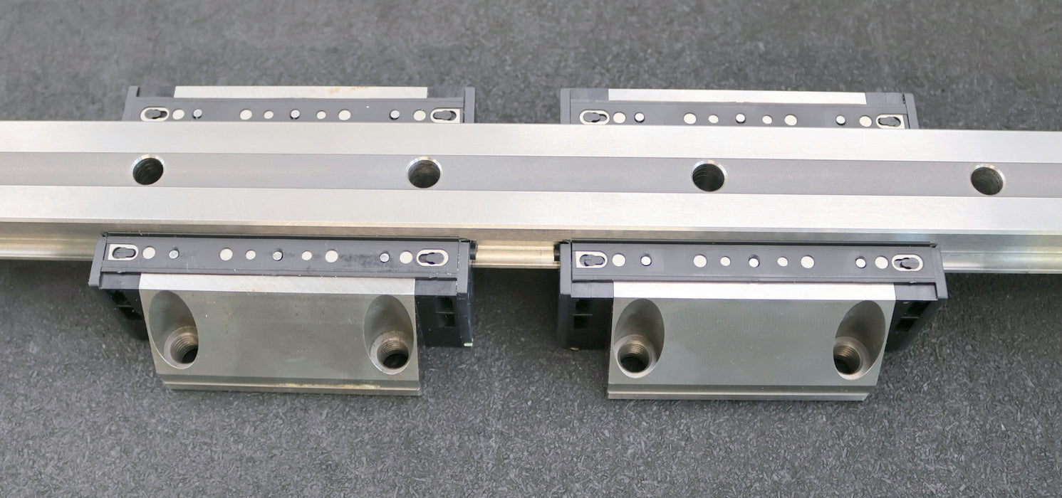 Bild des Artikels INA-Linearführung-mit-2-Schlitten-KWSE35-G3-V2-Schienenlänge-780mm-gebraucht