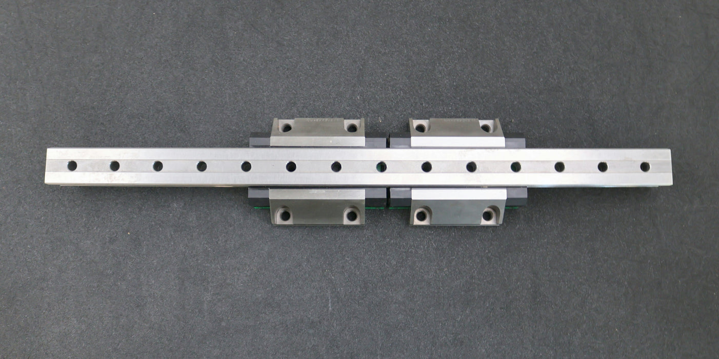 Bild des Artikels INA-Linearführung-mit-2-Schlitten-RWU35-E-G2--V3-Schienenlänge-570mm-gebraucht