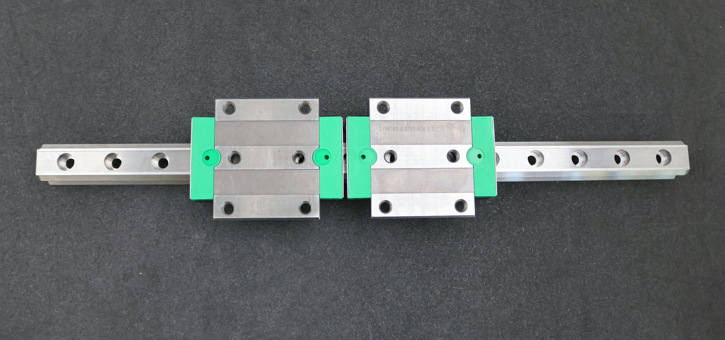 Bild des Artikels INA-Linearführung-mit-2-Schlitten-RWU35-E-G2--V3-Schienenlänge-570mm-gebraucht