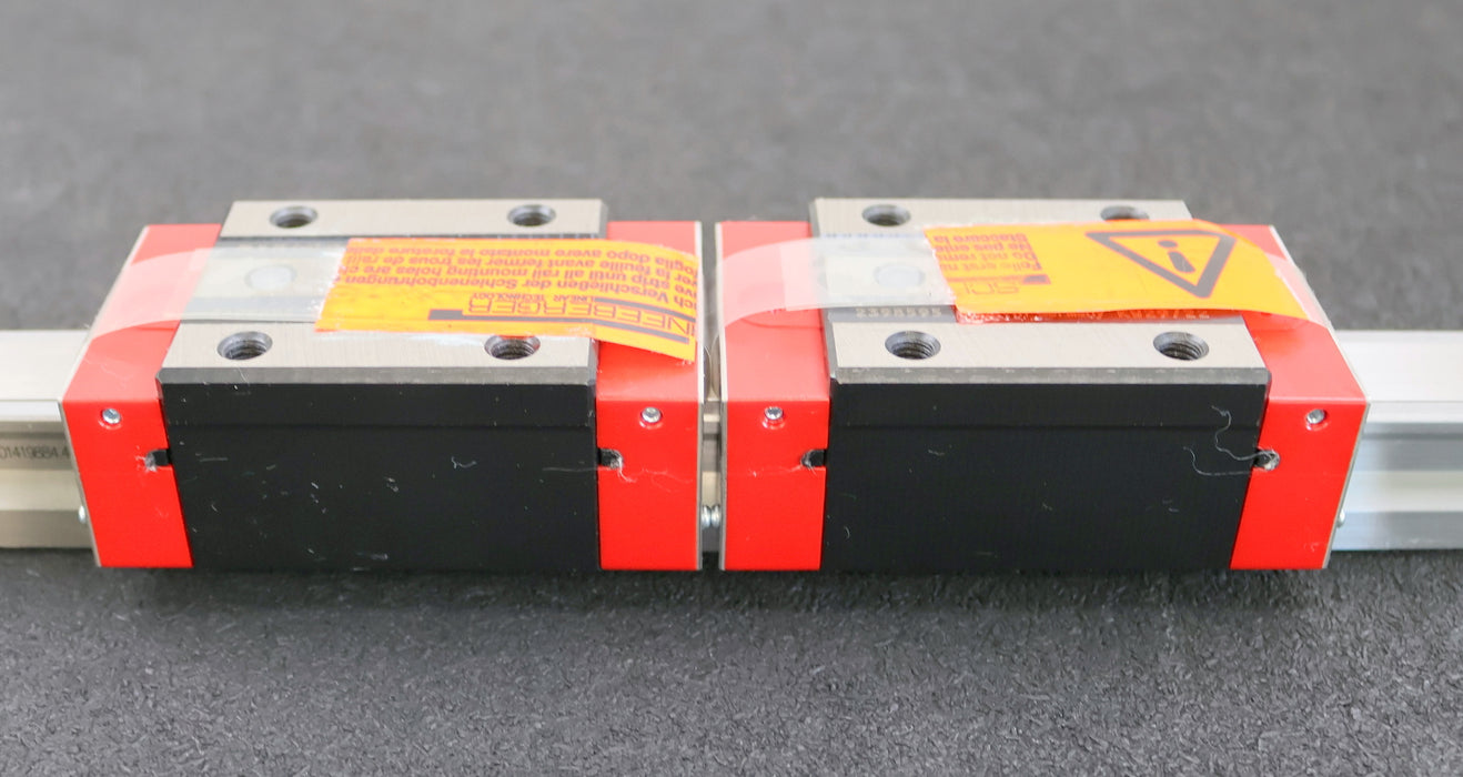 Bild des Artikels SCHNEEBERGER-Linearführung-mit-2-Schlitten-MR-25-C2-0450-C-15-15-G3-V3