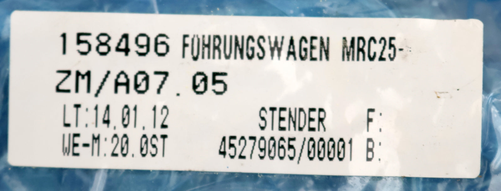 Bild des Artikels SCHNEEBERGER-Führungswagen-MRC-25-G3-V2-unbenutzt