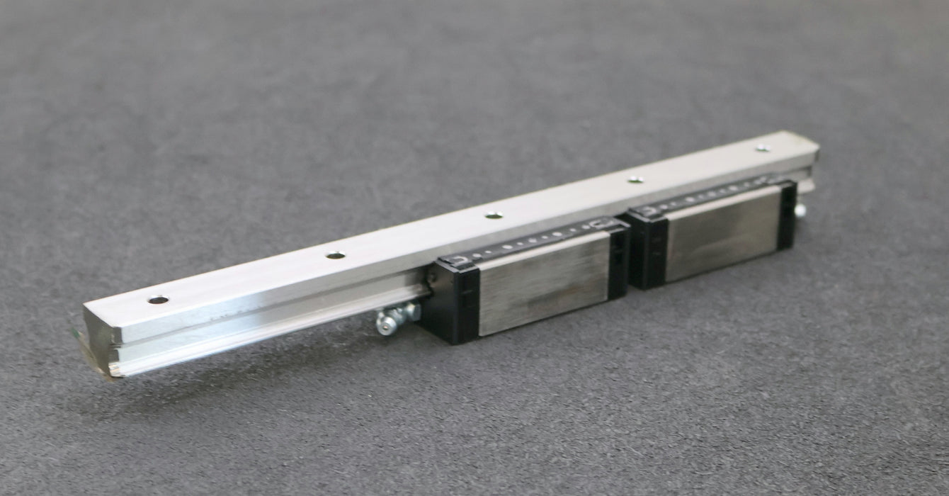 Bild des Artikels INA-Linearführung-mit-2-Schlitten-KWSE20-H-G3-V2-Schienenlänge-278mm-unbenutzt