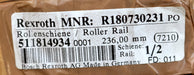 Bild des Artikels REXROTH-Rollenschiene-MNR:-R180730231-Baugröße-35mm-Schienenlänge-236mm