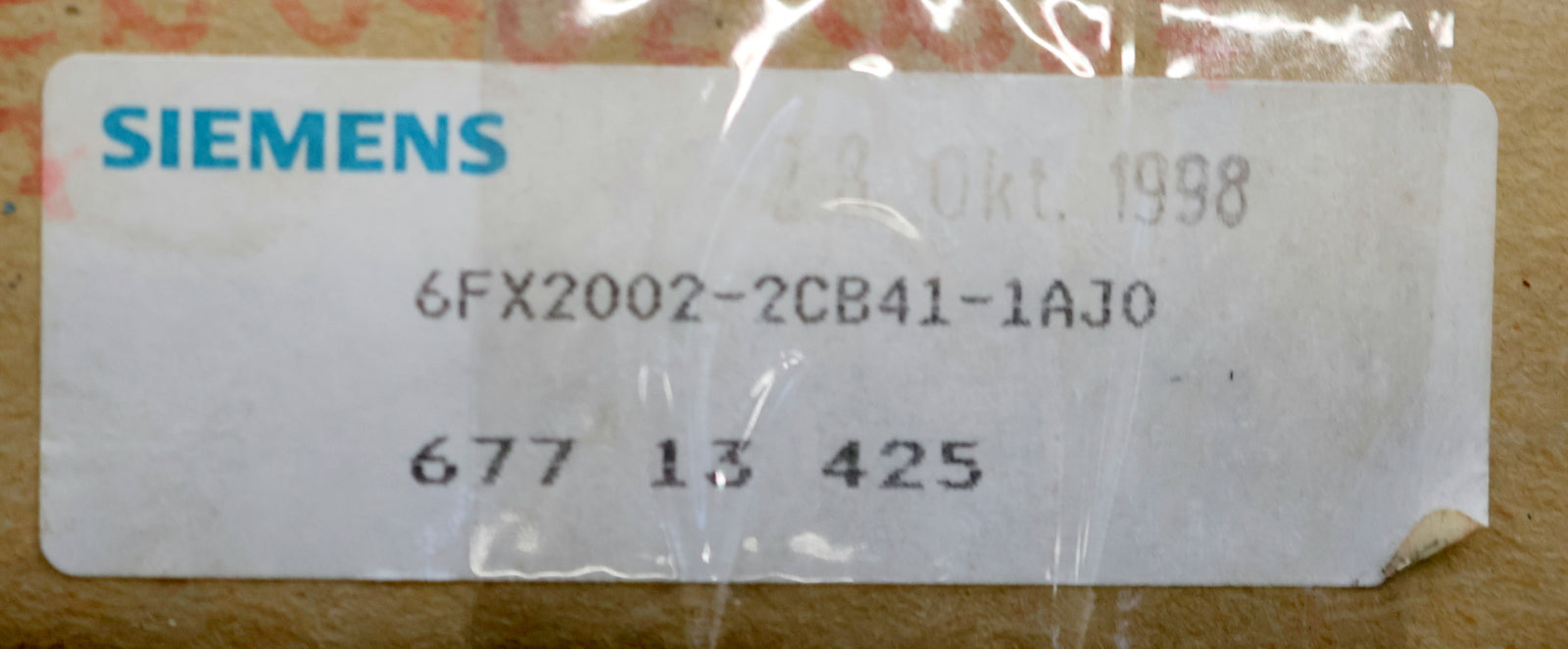 Bild des Artikels SIEMENS-8m-Signalleitung-6FX2002-2CB41-1AJ0-Stecker-1x-17-pol.-+-1x-15-pol.