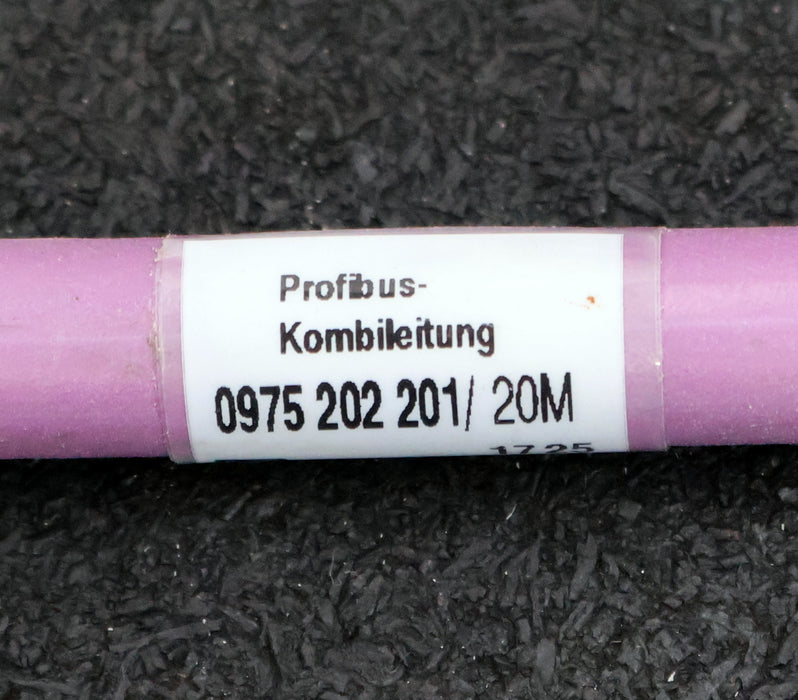 Bild des Artikels 20m-Profibuskabel-0975-202-201/20m-Kabellänge-20m-2x-Stecker-M-24-12-pol.