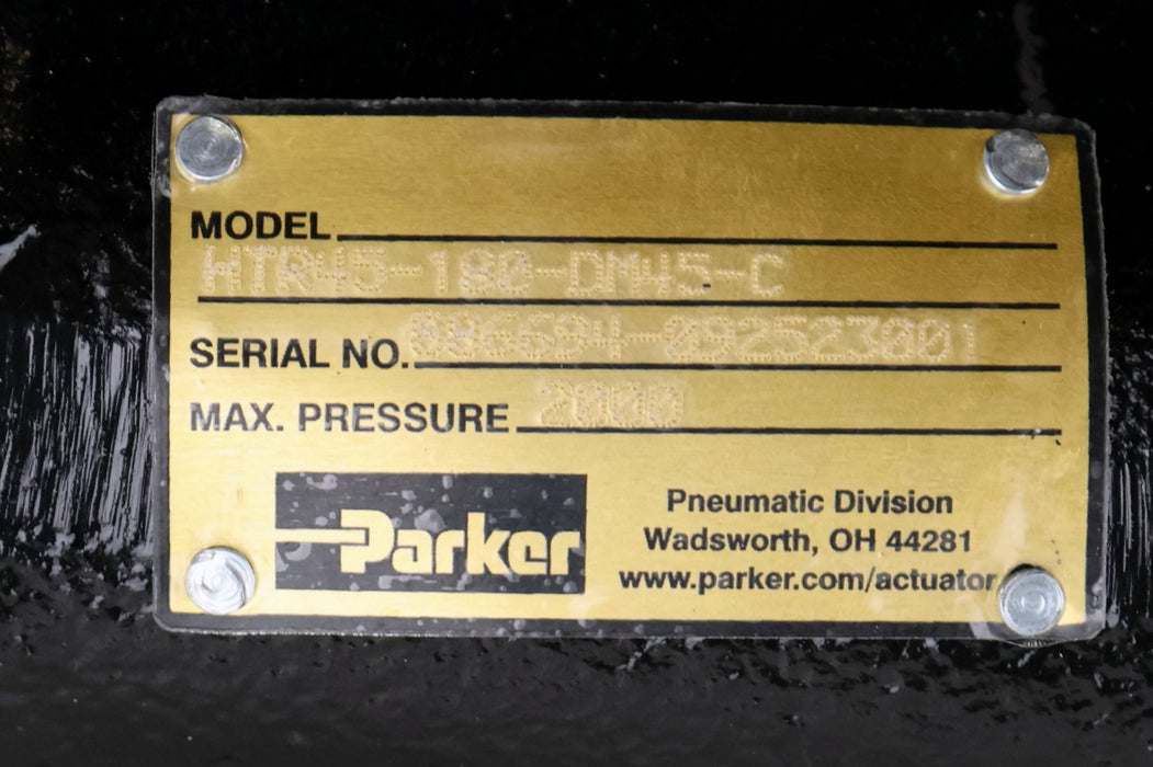Bild des Artikels PARKER-Hydraulische-Drehantrieb-HTR-Serie-HTR45-180-DM45-C-unbenutzt