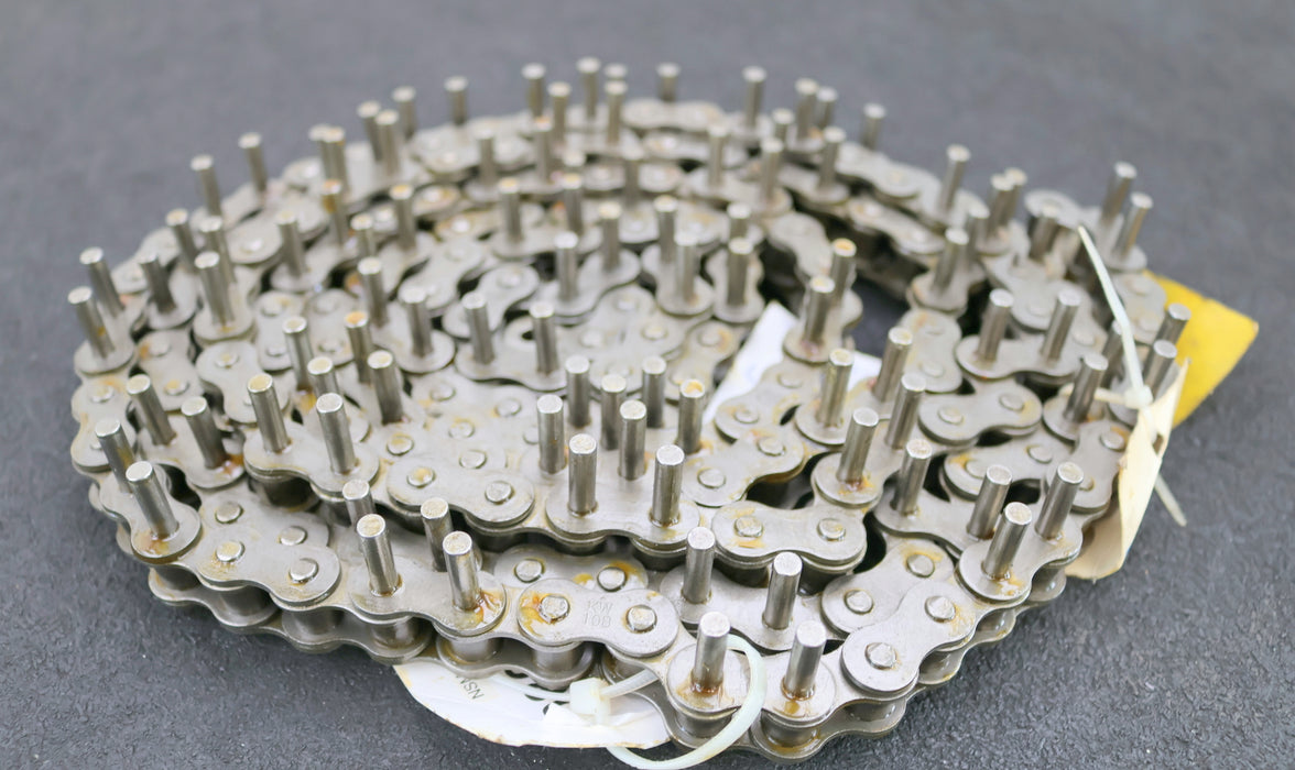 Bild des Artikels NSM-Rollenkette-Teilung-5/8x3/8-Typ-9921-Bolzenlänge-17mm-Länge-3136mm-gebraucht