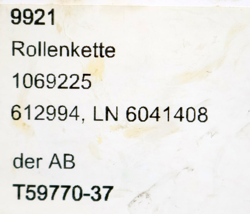 Bild des Artikels NSM-Rollenkette-Teilung-5/8x3/8-Typ-9921-Bolzenlänge-17mm-Länge-3136mm-gebraucht