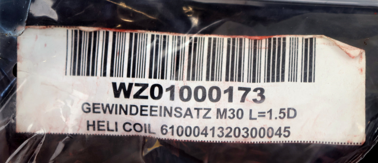 Bild des Artikels HELICOIL-17x-Gewindeeinsatz-M30-L=-1,5D-gebraucht-