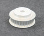 Bild des Artikels Aluminium-Zahnscheibe-Pulley-mit-beidseitiger-Bordscheibe-28ST5-21-Profil:-T5