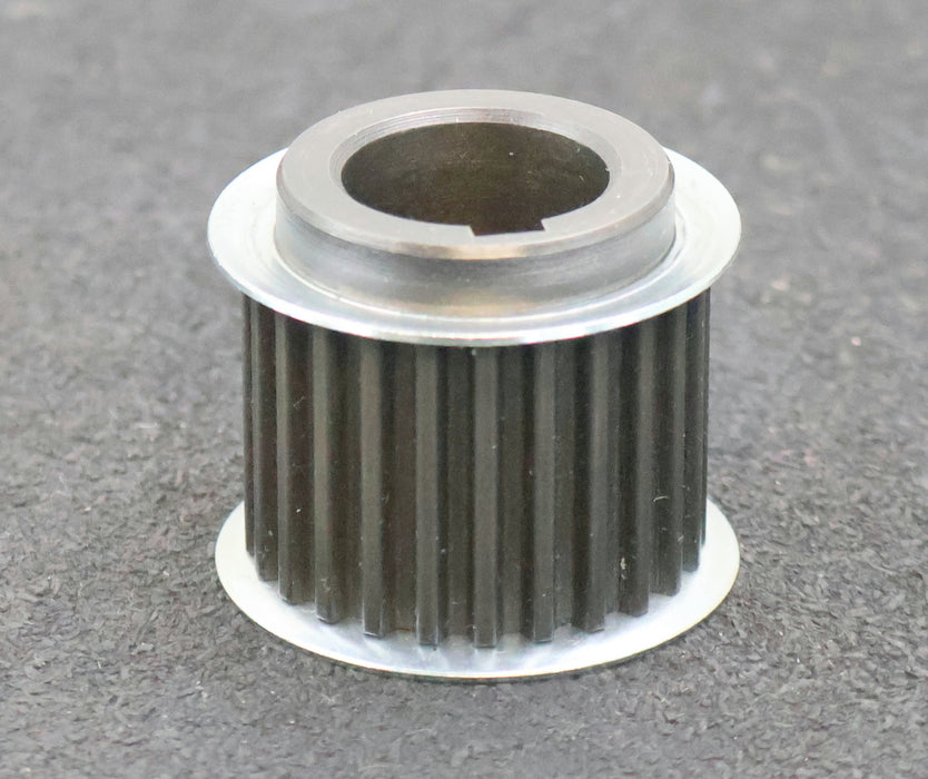 Bild des Artikels Stahl-Zahnscheibe-Pulley-mit-beidseitiger-Bordscheibe-T5/25-Profil:-T5-25-Zähne