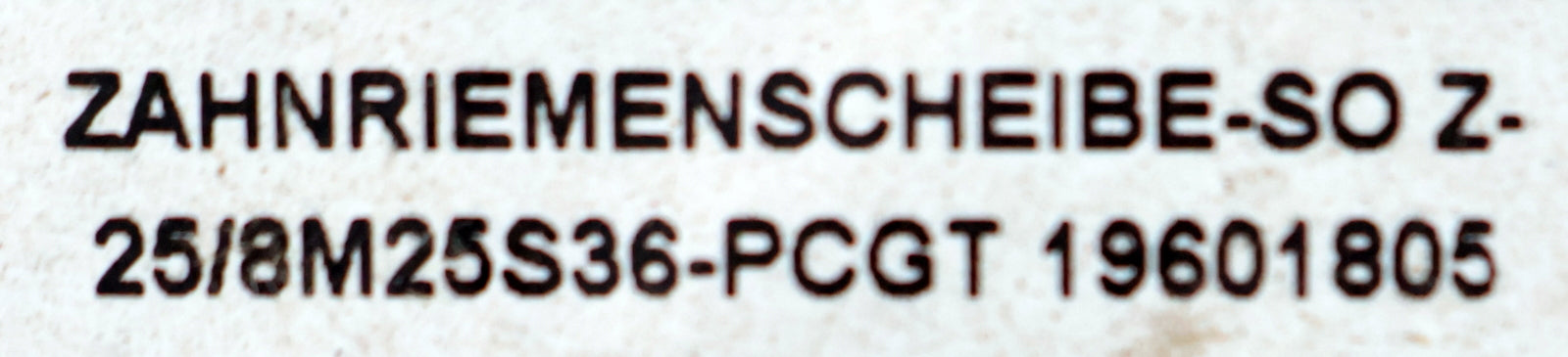 Bild des Artikels GATES-Stahl-Zahnscheibe-Pulley-mit-beidseitiger-Bordscheibe-PCT-8M-25S-36/VB