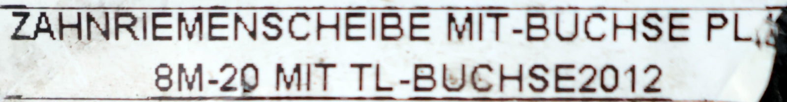 Bild des Artikels Stahl-Zahnscheibe-Pulley-mit-beidseitiger-Bordscheibe-44-8M-20-Profil:-8M