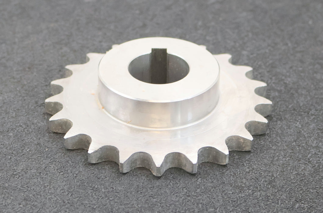 Bild des Artikels GFM-Kettenrad-10B-1-(5/8"-x-3/8")-21-Zähne-Teilung-15,875mm-unbenutzt