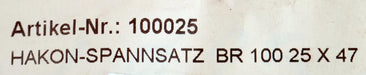 Bild des Artikels HAKON-Spannsatz-BR-100-InnenØ-25mm-AußenØ-47mm-unbenutzt