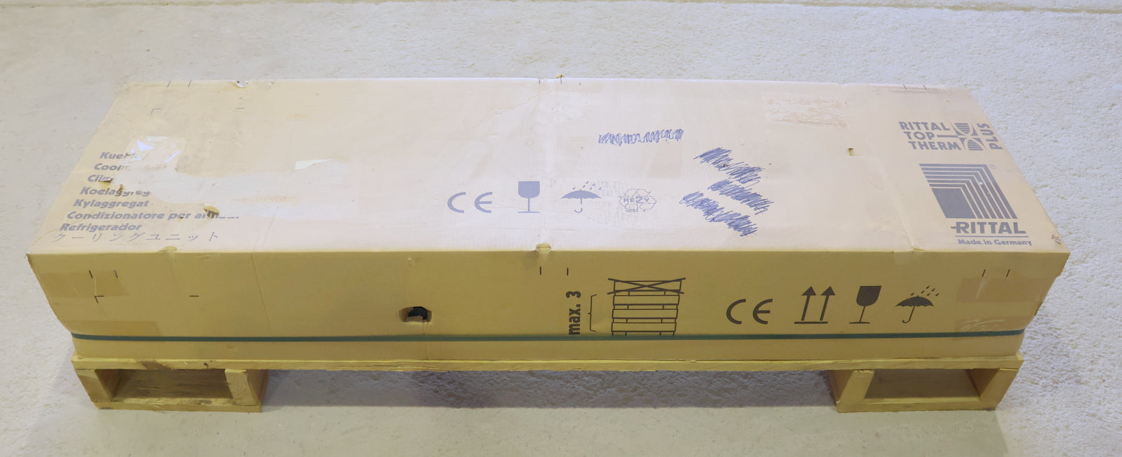 Bild des Artikels RITTAL-Wandanbau-Kühlgerät-SK-3366.500-L35-L35-50/60-Hz:-1,6-/-1,6-kW-unbenutzt