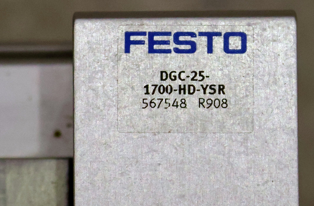 Bild des Artikels FESTO-Linearantrieb-DGC-25-1700-HD-YSR-Mat.Nr.-567548-KolbenØ-25mm-Hub-1700mm