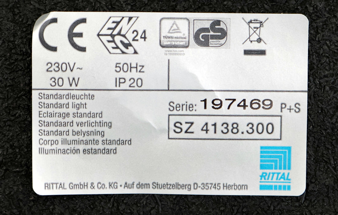 Bild des Artikels RITTAL-Standardleuchte-SZ-4138.300-Versorgungsspannung:-120VAC-60Hz-230VAC-50Hz