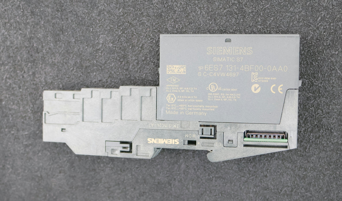 Bild des Artikels SIEMENS-SIMATIC-S7-Elektronikmodul-6ES7131-4BF00-0AA0-8-DI-mit-Sockel-unbenutzt