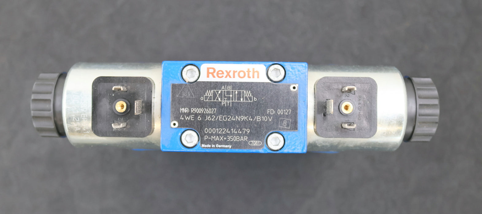 Bild des Artikels REXROTH-Wegeschieberventil-H-4WEH10W46/6EG24N9ETS2K4/B10D3V-R901199283