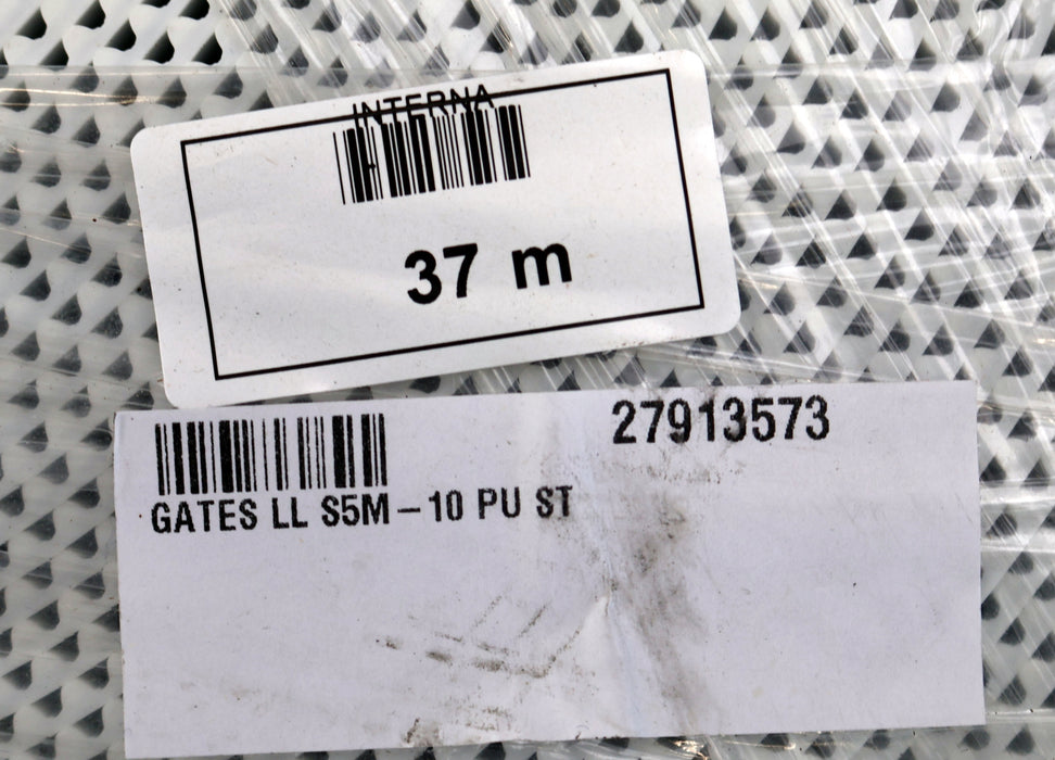 Bild des Artikels GATES-37m-Zahriemen-Timing-belt-offen-Profil-5M-Länge-37m-Breite-10mm-unbenutzt