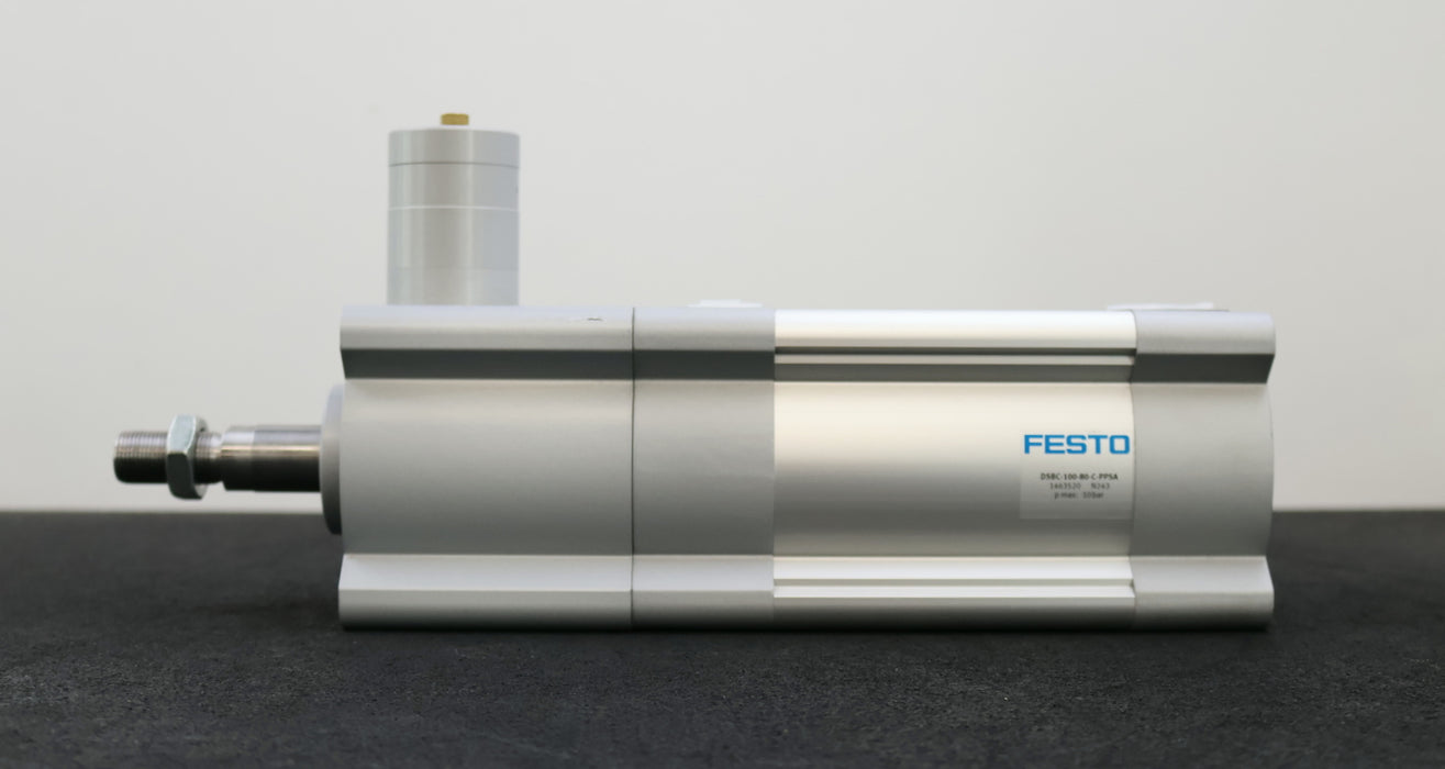 Bild des Artikels FESTO-Normzylinder-DSBC-100-80-C-PPSA-Mat.Nr.-1463520-KolbenØ-100mm-Hub-80mm