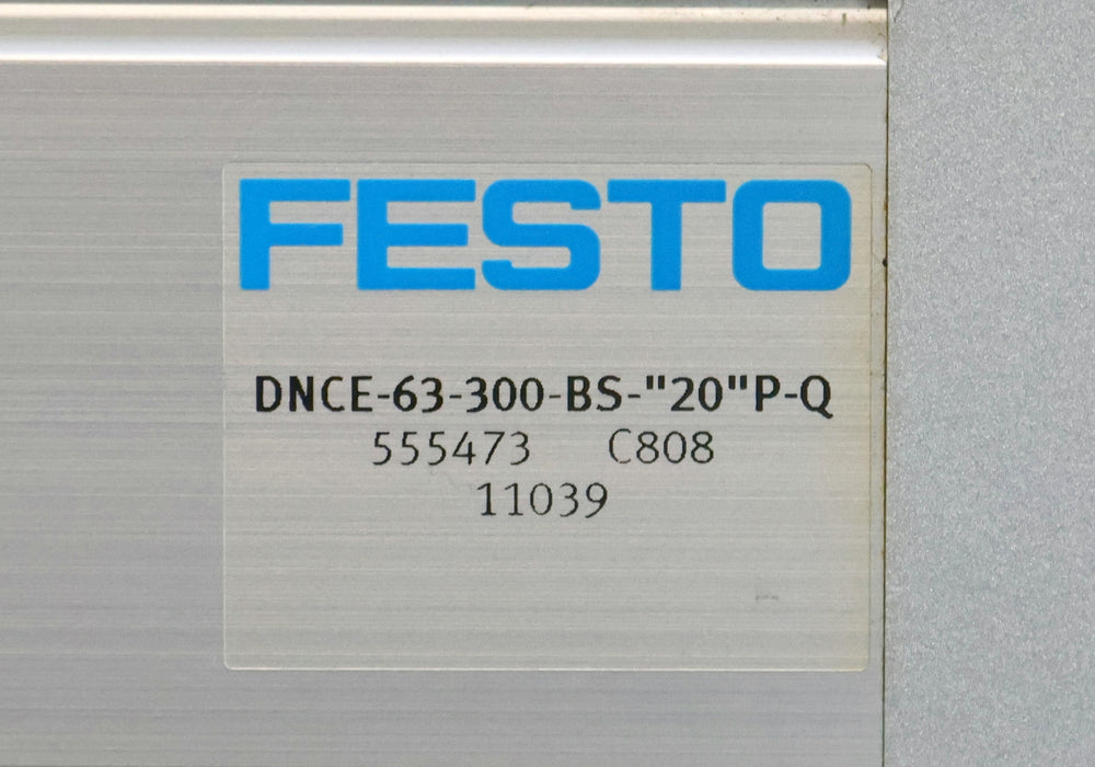 Bild des Artikels FESTO-Elektrozylinder-DNCE-63-300-BS-''20''P-Q-Mat.Nr.-555473-KolbenØ-63mm
